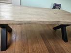 Houten eettafel, Huis en Inrichting, Tafels | Eettafels, Gebruikt, 200 cm of meer, Rechthoekig, 50 tot 100 cm