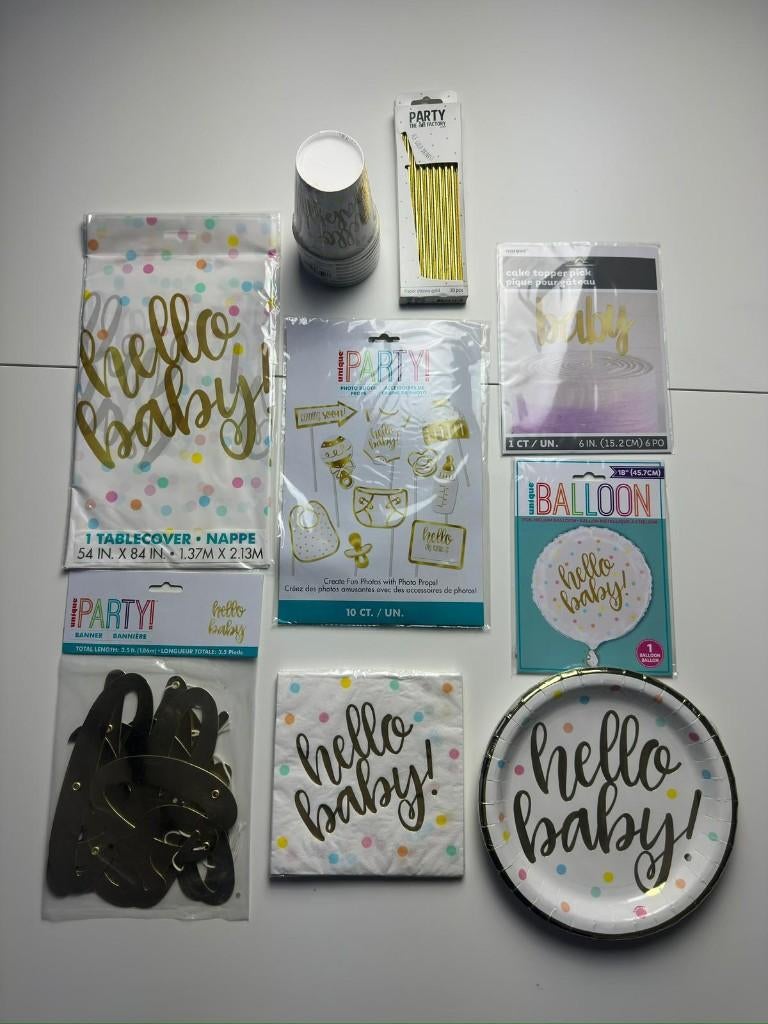 Mix (9) Goud, Ophalen, Nieuw, Versiering, Geboorte of Huwelijk