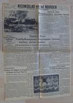 Vliegramp Manchester United 1958 krant, Boeken, Gelezen, Krant, Ophalen of Verzenden