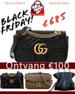 Gucci Marmont Mini dames Schoudertas Matelassé Zwart Prelov, Sieraden, Tassen en Uiterlijk, Tassen | Damestassen, Ophalen of Verzenden