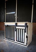 houten hondenbench + schuifdeur (DIRECT LEVERBAAR!), Dieren en Toebehoren, Ophalen of Verzenden, Nieuw