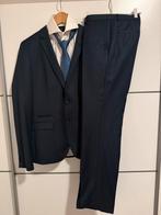 Hugo Boss Pak - Donkerblauw - Maat 38L, Kleding | Heren, Kostuums en Colberts, Ophalen of Verzenden, Zo goed als nieuw, Hugo Boss