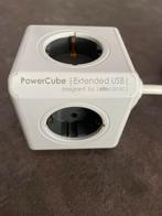 PowerCube Extended USB - Stopcontactblok, Doe-het-zelf en Verbouw, Elektra en Kabels, Ophalen of Verzenden, Gebruikt, Stopcontact