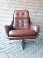 60's vintage draaifauteuil draaistoel retro fauteuil design, Huis en Inrichting, Fauteuils, Gebruikt, Ophalen of Verzenden