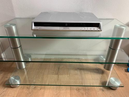 TV / Video / Game meubel - Glas - Spectral, Huis en Inrichting, Kasten | Televisiemeubels, Zo goed als nieuw, Minder dan 100 cm