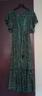 Fleurige Ibiza flower power luchtige jurk, Maat 42/44 (L), Ophalen of Verzenden, Zo goed als nieuw, Onder de knie