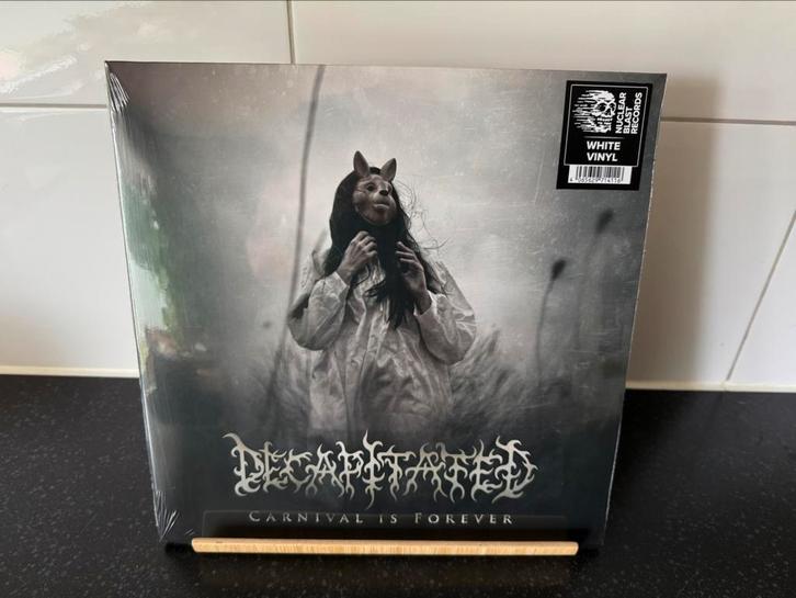 Decapitated Carnival is Forever vinyl lp white, Cd's en Dvd's, Vinyl | Hardrock en Metal, Nieuw in verpakking, Ophalen of Verzenden