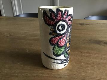 VINTAGE Handpained “VAAS”MADE IN ITALY beschikbaar voor biedingen
