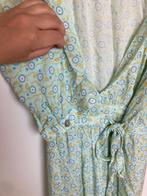 Anecdote lichtgroene wikkeljurk lang print maat 34, Blauw, Anecdote B.V., Ophalen of Verzenden, Zo goed als nieuw