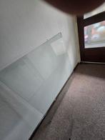 Glasplaat 1m bij1m tafel, Huis en Inrichting, Tafels | Salontafels, Ophalen of Verzenden, Rechthoekig, 50 tot 100 cm, Minder dan 50 cm