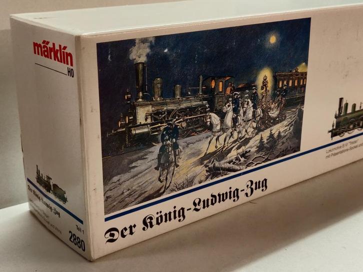 ** NIEUW ** Märklin 2680 DIGITAAL Koning Ludwig 6-Delige set, Hobby en Vrije tijd, Modeltreinen | H0, Nieuw, Treinset, Wisselstroom