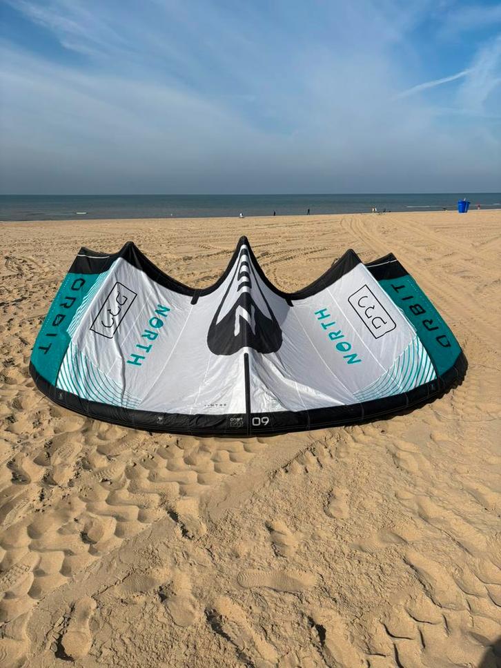 North orbit Pro 2024 9 meter, Watersport en Boten, Kitesurfen, Zo goed als nieuw, 9 m², Geen board, Ophalen of Verzenden