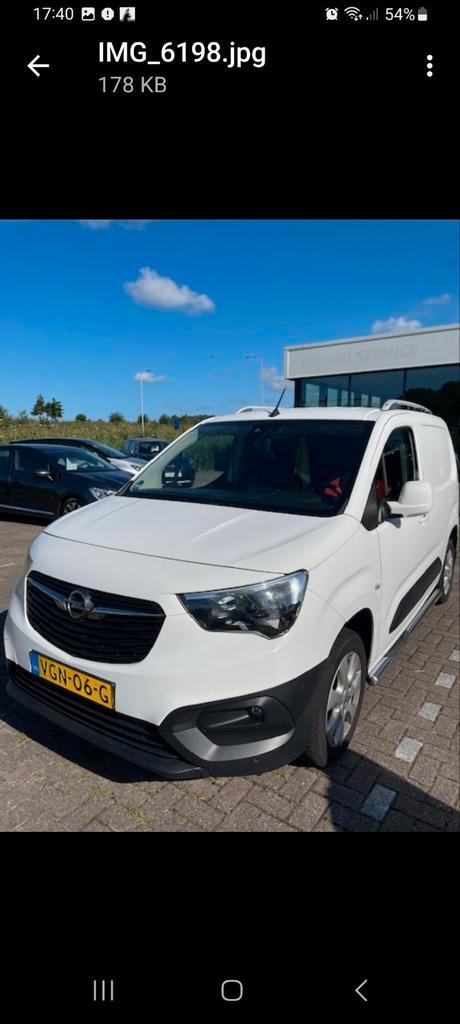 Opel combo 1.5 d l1h1   2020, Auto's, Bestelauto's, Particulier, Ophalen