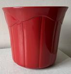 Bloempot plantenpot Scheurich rood nr. 915-21, Rond, Ophalen of Verzenden, Zo goed als nieuw, Minder dan 25 cm