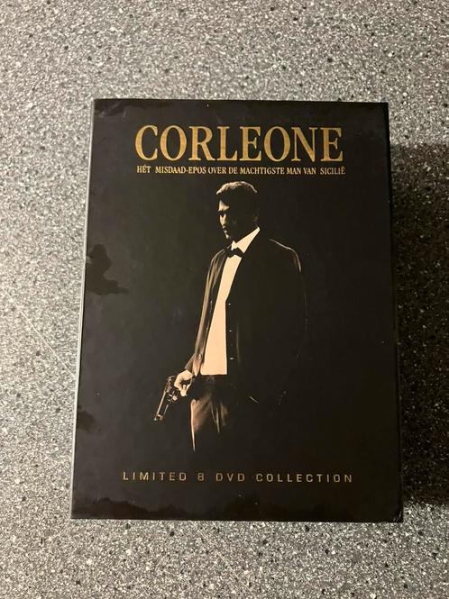 Corleone + Falcone limited 8 Dvd Collection + Aansteker, Cd's en Dvd's, Dvd's | Thrillers en Misdaad, Maffia en Misdaad, Vanaf 16 jaar