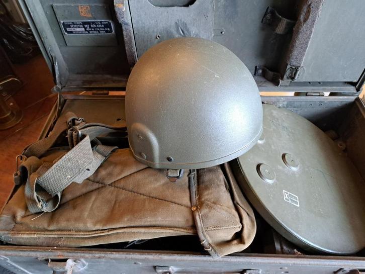 Metaal detector SCR-625 H in kist US ARMY een complete set, Verzamelen, Militaria | Algemeen, Landmacht, Overige typen, Nederland