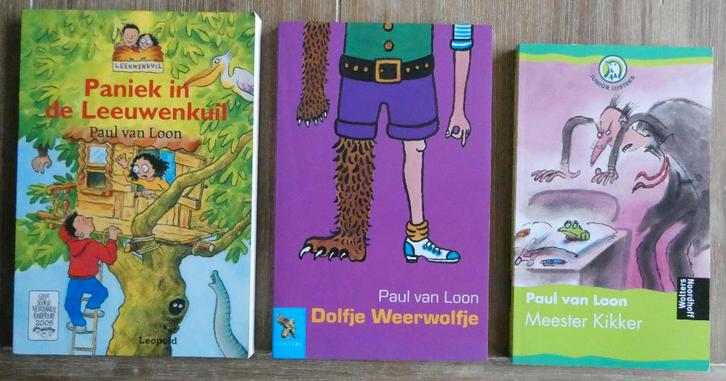 3 x Paul van Loon - AVI M7 / AVI 7, Boeken, Kinderboeken | Jeugd | onder 10 jaar, Zo goed als nieuw, Fictie algemeen, Ophalen of Verzenden