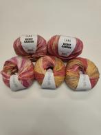 5 nieuwe bollen Lang Yarns Secret Garden 1139.0001, Ophalen of Verzenden, Nieuw, Haken, Wol of Garen