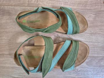 Leren El Naturalista Sandalen Groen/Mint Maat 40 beschikbaar voor biedingen