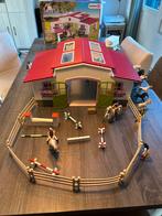 Schleich Paardenstal met Accessoires, Ophalen, Zo goed als nieuw, Overige typen
