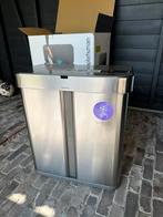 simplehuman 58L sensor recycler defect, Gebruikt, 40 liter of meer, Ophalen of Verzenden, Rvs