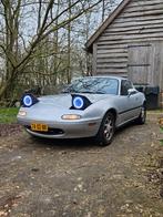 Mazda MX5 1.6 Miata U9 1990 Grijs, Auto's, Mazda, Te koop, Zilver of Grijs, Geïmporteerd, Benzine