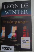 HET RECHT OP TERUGKEER * Leon de Winter *, Boeken, Verzenden, Zo goed als nieuw, Leon de Winter, België