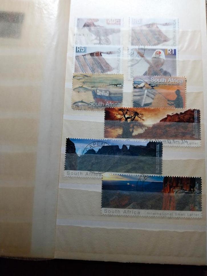 Zuid-Afrikaanse postzegelcollectie, Postzegels en Munten, Postzegels | Volle albums en Verzamelingen, Buitenland, Ophalen of Verzenden