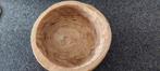 Leuke ronde houten deco schaal, Ophalen, Zo goed als nieuw, Rond, Hout