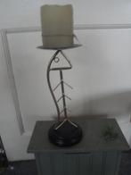 metalen vis als kandelaar, Huis en Inrichting, Woonaccessoires | Kandelaars en Kaarsen, Nieuw, Ophalen of Verzenden, Metaal, Kandelaar