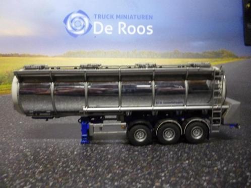 WSI Tanktrailer Bidon, Hobby en Vrije tijd, Modelauto's | 1:50, Zo goed als nieuw, Bus of Vrachtwagen, Wsi, Ophalen of Verzenden