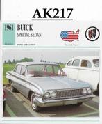 ak217 autokaart Buick Special Sedan ( 1961 ), Ophalen of Verzenden, Zo goed als nieuw, Auto's