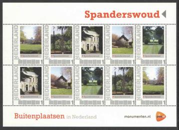 Postzegels Buitenplaatsen in Nederland: Spanderswoud beschikbaar voor biedingen