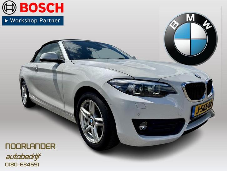 BMW 2-serie Cabrio 220i Executive, Auto's, BMW, Bedrijf, Te koop, 2-Serie, ABS, Adaptive Cruise Control, Airbags, Airconditioning