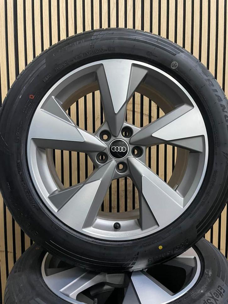 Originele 19” Audi Sport Q5 SQ5 Velgenset, Auto-onderdelen, Banden en Velgen, Banden en Velgen, Zomerbanden, 19 inch, 235 mm, Gebruikt