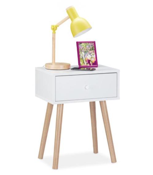 Nachtkastje nieuw hout, Huis en Inrichting, Slaapkamer | Nachtkastjes, Nieuw, Minder dan 45 cm, Hout, Ophalen of Verzenden