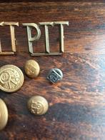 Oude PTT Items - Lot, Ophalen of Verzenden, Overige soorten, Nederland, Embleem of Badge