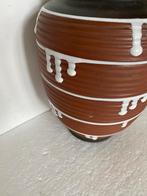 Illkra keramiek vaas met Palermo Decor , jaren 60, Gebruikt, Duitsland, Overige kleuren, Aardewerk of Porselein