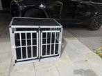 Aluminium hondenbench voor in auto, Ophalen of Verzenden, Zo goed als nieuw