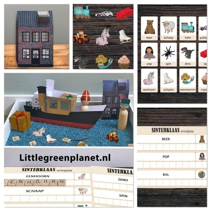 Sinterklaas activiteiten - Sensorisch spel - Printable, Kinderen en Baby's, Overige Kinderen en Baby's, Nieuw, Verzenden