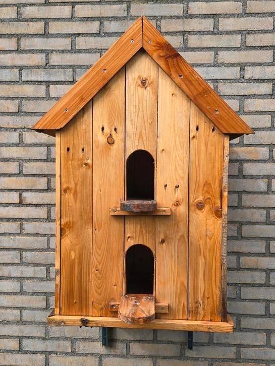 Duiven Til, Dieren en Toebehoren, Vogels | Hokken en Kooien, Zo goed als nieuw, Vogelkooi, Hout, Ophalen