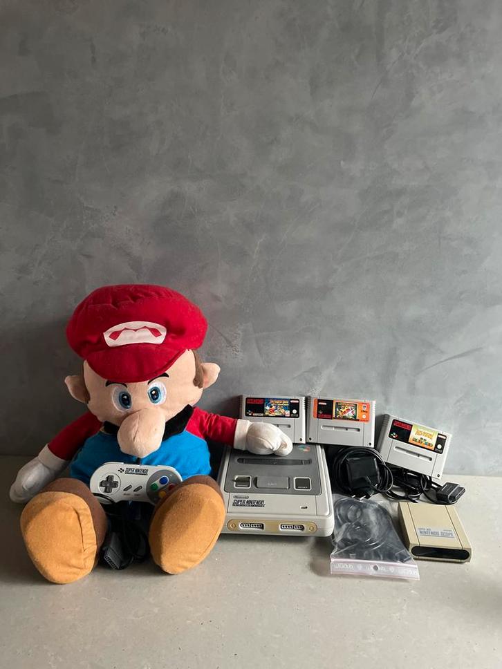 Super Nintendo (SNES) Compleet Pakket, Spelcomputers en Games, Games | Nintendo Super NES, Gebruikt, Platform, 2 spelers, Vanaf 7 jaar