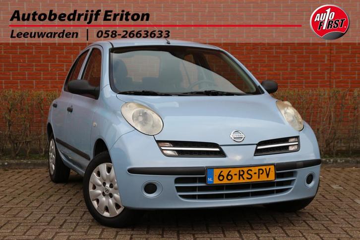 Nissan Micra 1.2 65pk Visia | NL-auto | Airco | 5 deuren | E, Auto's, Nissan, Bedrijf, Te koop, Micra, ABS, Airbags, Airconditioning