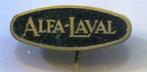 Alfa-Laval Melkmachines blik speldje ( E_215 ), Verzamelen, Speldjes, Pins en Buttons, Verzenden, Zo goed als nieuw, Transport