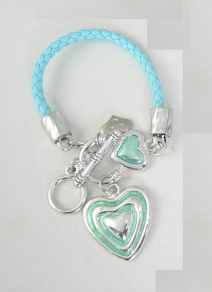 Armband Turquoise Gratis Verzending !! (816), Sieraden, Tassen en Uiterlijk, Armbanden, Nieuw, Overige materialen, Overige kleuren