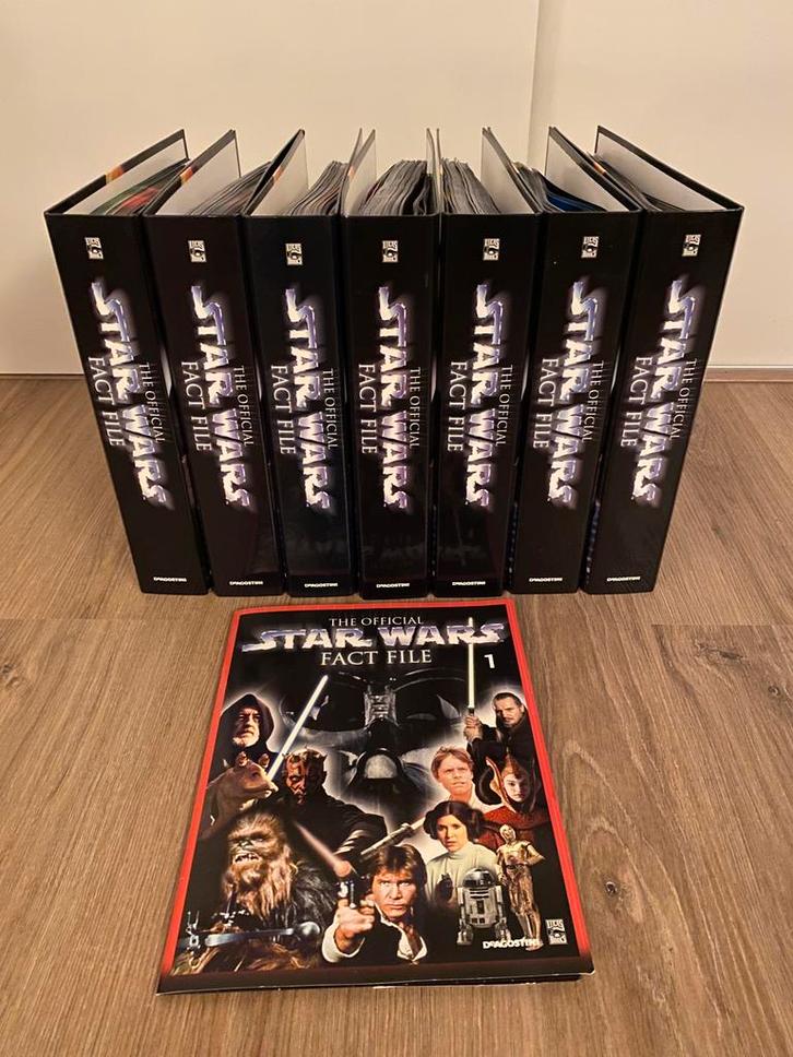Star Wars Fact Files 1 t/m 140, Verzamelen, Star Wars, Zo goed als nieuw, Boek of Poster, Ophalen