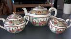 Chinees thee setje Famille Rose porselein, Ophalen of Verzenden