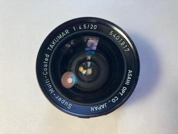 Asahi (Pentax) SMC Takumar 20mm f4.5 lens, M42 beschikbaar voor biedingen