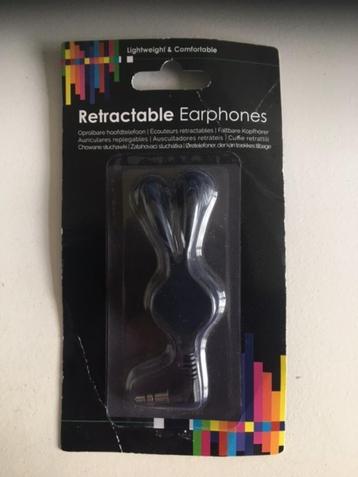 Nieuwe retractable earphones