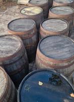 Whiskyvaten 190L - Eikenhout - regenton AANBIEDING!, Tuin en Terras, Regentonnen, 150 liter of meer, Ophalen, Gebruikt, Hout